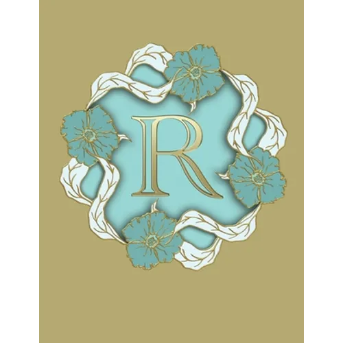 R: 100 Pages 8.5" X 11" Monogram Notebook College Ruled Line Paper