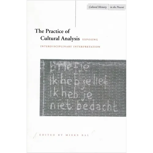 The Practice of Cultural Analysis: Exposing Interdisciplinary Interpretation