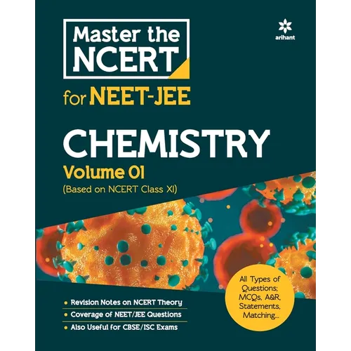 Master the NCERT for NEET and JEE Chemistry Vol 1