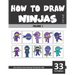 How to Draw Ninjas for Kids - Volume 1