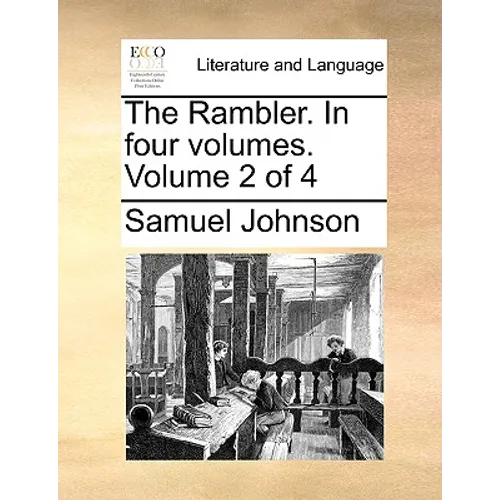 The Rambler. in Four Volumes. Volume 2 of 4