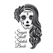 Sugar Skull Sketch Book: Dia De Los Muertos Tatoo Sketchbook - Day Of The Dead Sketching Notebook & Drawing Board For Sugar Skull Makeup Ideas, Fashio