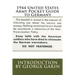 1944 United States Army Pocket Guide to Germany