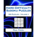 Hard Difficulty Sudoku Puzzles Volume 4: 200 Hard Sudoku Puzzles For Advanced Players
