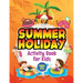 Summer Holiday Activity Book for Kids ages 4-8: Fun Puzzle Workbook for Girls & Boys. Includes Mazes, Word Searches, Arts and Crafts, Story Writing, D