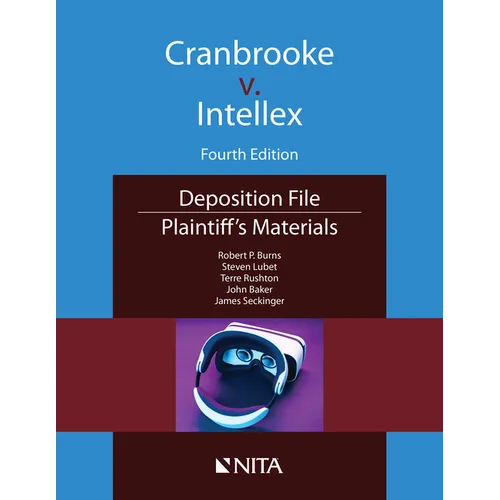 Cranbrooke v. Intellex: Plaintiff's Materials