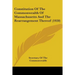 Constitution Of The Commonwealth Of Massachusetts And The Rearrangement Thereof (1920)