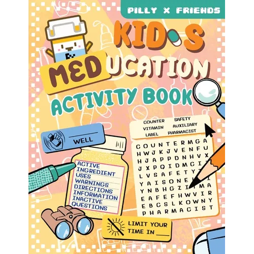 Kid's Meducation Activity Book