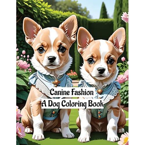 Canine Fashion: A Dog Coloring Book