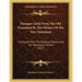 Passages Cited From The Old Testament By The Writers Of The New Testament: Compared With The Original Hebrew And The Septuagint Version (1827)
