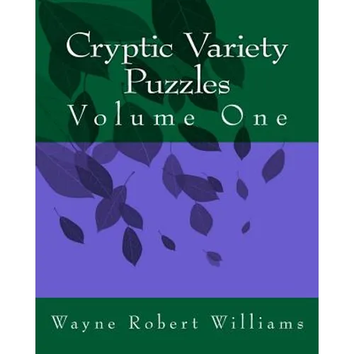 Cryptic Variety Puzzles Volume 1
