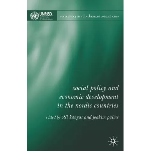Social Policy and Economic Development in the Nordic Countries