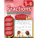 Fractions Math Workbook 5th and 6th Grade: Fractions Workbook Grade 5-6, Operations with Fractions, Simplify Fractions, Mixed Numbers, Word Problems
