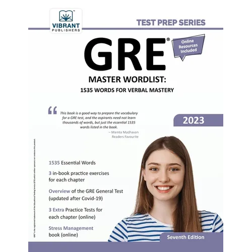 GRE Master Wordlist: 1535 Words for Verbal Mastery