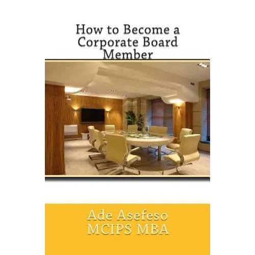 How to Become a Corporate Board Member