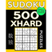 Sudoku Book 500 Extra Hard Puzzles: Sudoku Puzzle Book With Only One Level of Difficulty