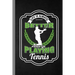 Life Is Always Better When I'm Playing Tennis: Racket Gift For Players And Coaches (6"x9") Dot Grid Notebook To Write In