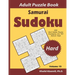 Samurai Sudoku Adult Puzzle Book: 500 Hard Sudoku Puzzles Overlapping into 100 Samurai Style