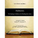 Hebrews: Developing Confidence for Reading the Letter