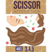 Scissor Activity Book: Cutting practice worksheets for pre k, ages 3.4.5, cut and glue activity book with 100 pages.