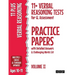 11+ Verbal Reasoning Tests for GL Assessment Practice Papers with Detailed Answers & Challenging Words List: Volume II (Ages 10-11)