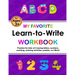 My Favorite Learn-to-Write Workbook: Trace Letters: Alphabet Handwriting, numbers Practice workbook with Sight words for Pre K, Kindergarten and Kids