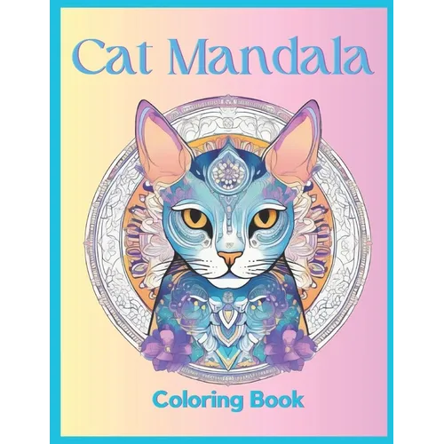 Cat Mandala: Coloring Book