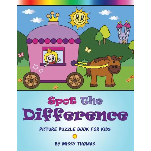 Spot The Difference - Picture Puzzle Book For Kids