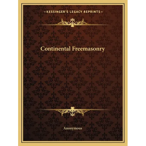 Continental Freemasonry