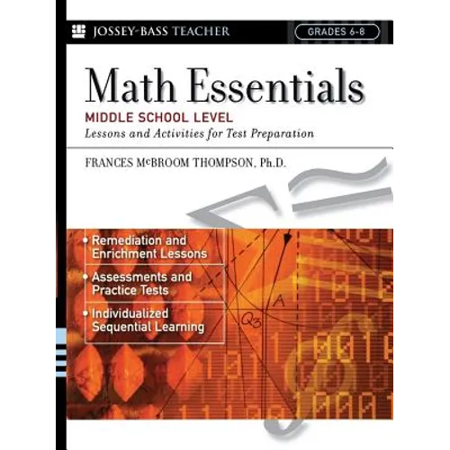 Math Essentials, Middle School Level: Lessons and Activities for Test Preparation