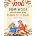 1000 First Words Flash Cards Easy Readers for 1st Grade English Telugu: I can read books my first box set of full sight word list with pictures and si