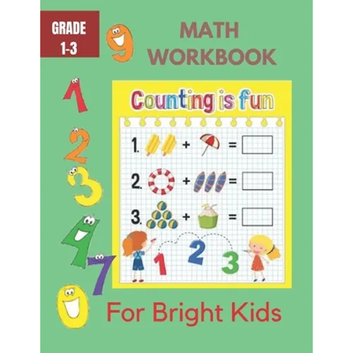 Math Workbook For Bright Kids: More than Counting Math Activities For Preschool and Kindergarten