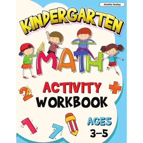 Preschool Math Activity Book Ages 3-5: Math Workbook for Preschoolers, Preschool Math at Home, Preschool Math Workbook