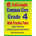 6 Full-Length Common Core Grade 4 Math Practice Tests: Extra Test Prep to Help Ace the Common Core Grade 4 Math Test