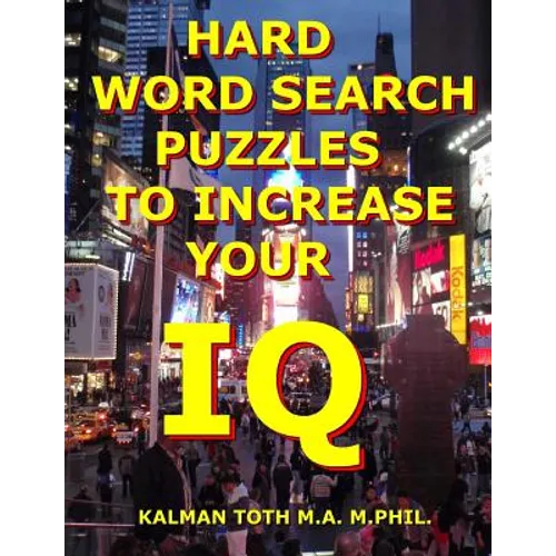 Hard Word Search Puzzles To Increase Your IQ