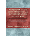 Handbook on the Construction and Interpretation of the Law