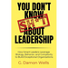 You Don't Know Sh*t About Leadership
