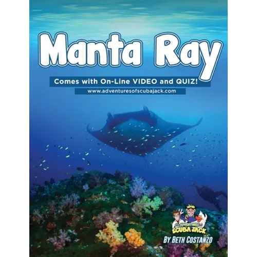 Manta Ray Activity Workbook For Kids
