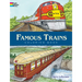 Famous Trains Coloring Book