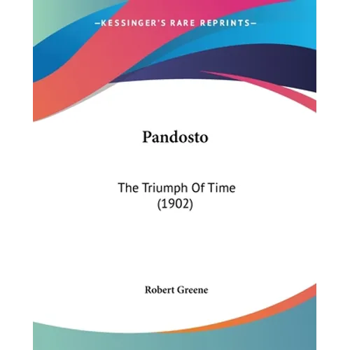 Pandosto: The Triumph Of Time (1902)
