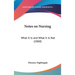 Notes on Nursing: What It Is and What It Is Not (1860)