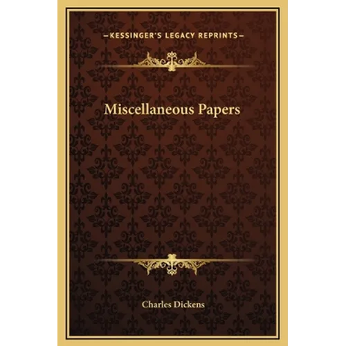 Miscellaneous Papers