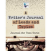 A Writer's Journal of Leads and Topics Journal for Teen Girls