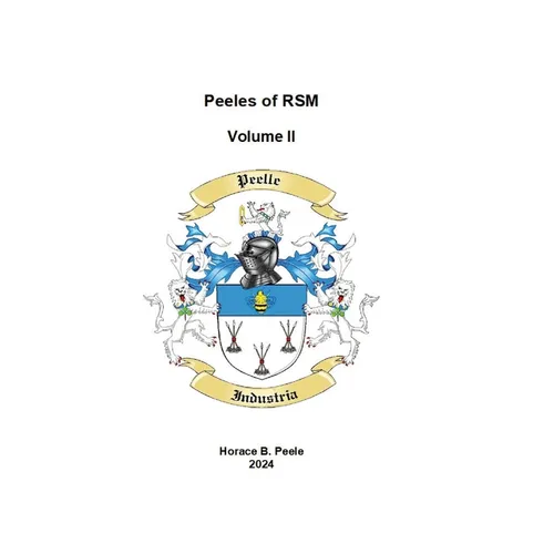 HB Peele Volume 2 Peeles of RSM: Peeles of RSM