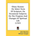 Olney Hymns: On Select Texts Of Scripture; On Occasional Subjects; On The Progress And Changes Of Spiritual Life (1797)