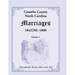 Catawba County, North Carolina Marriages, 1842[50] -1880