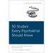50 Studies Every Psychiatrist Should Know