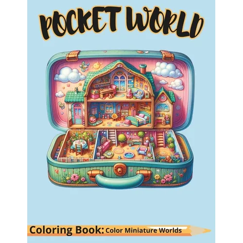 Pocket World: Enchanting Coloring Journey, Discover Miniature Worlds Within Magical Items for Ultimate Relaxation and Stress Alleviation