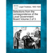 Selections from the Correspondence of the Local Government Board Volume 2 of 3
