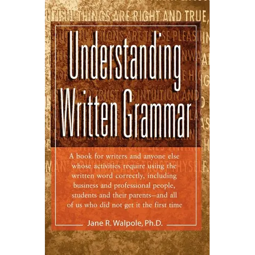 Understanding Written Grammar